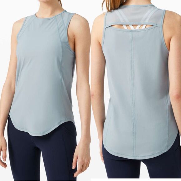Lululemon Athletica Sculpt Tank in Blue Cast - Women’s US 12* - Picture 1 of 9
